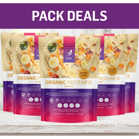 5 x Organic ProteinFix Banoffee  - Pack Deal!